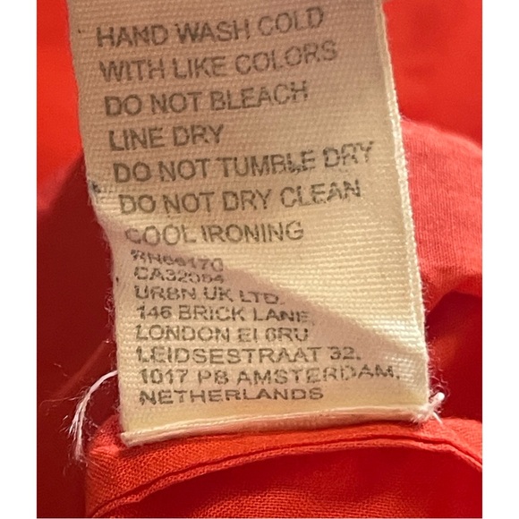 Anthropologie Forever That Girl Linen/Cotton Strapless Mini Dress NWT Size XL - Picture 6 of 11